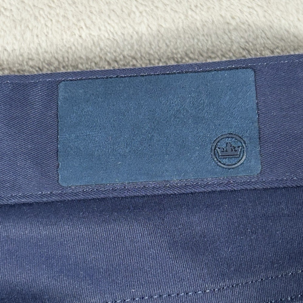 Peter Millar EB66 Pants Mens 40x32 Blue Performance Five-Pocket Golf Stretch - Picture 10 of 16